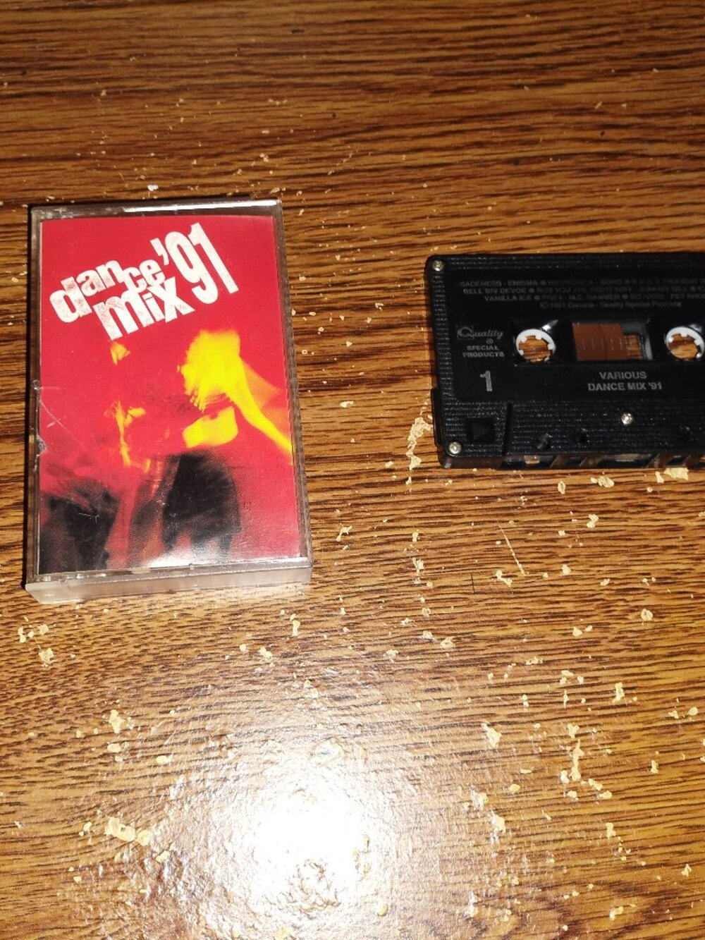 Dance Mix '91 on cassette (Quality Music, 1991)